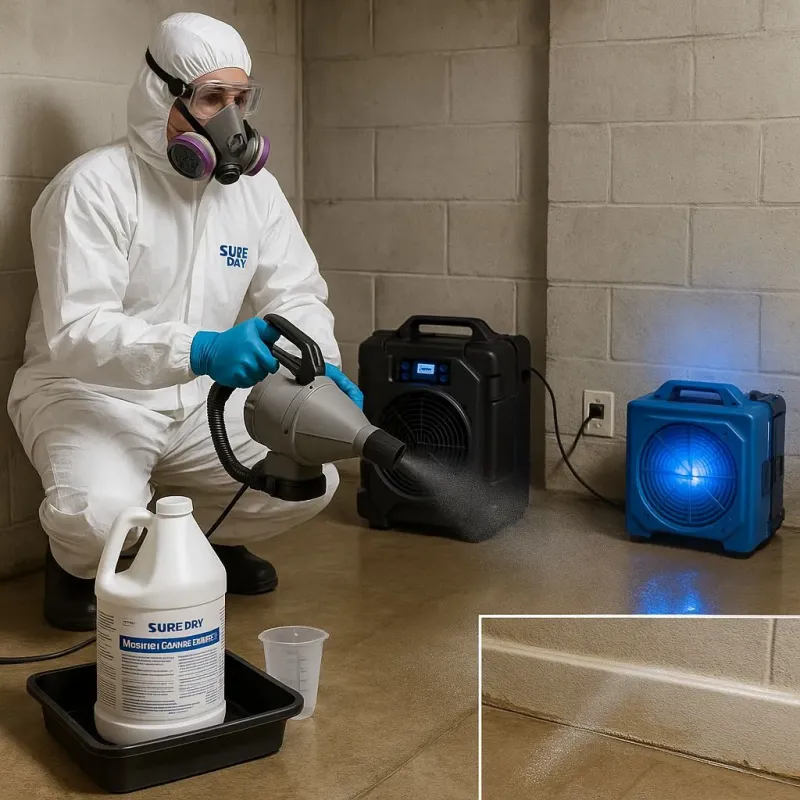 Sanitization and Odor Removal process in Croom, MD