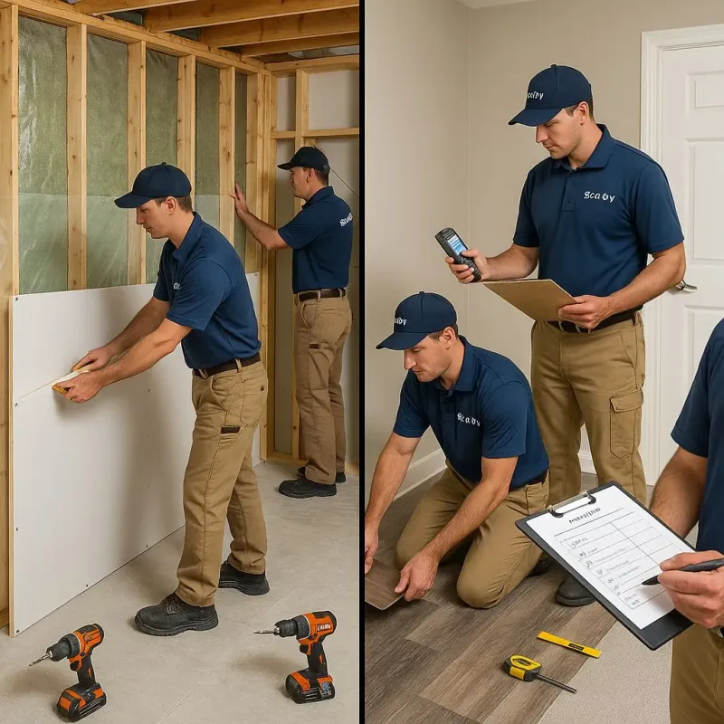 Repairs and Reconstruction process in Croom, MD